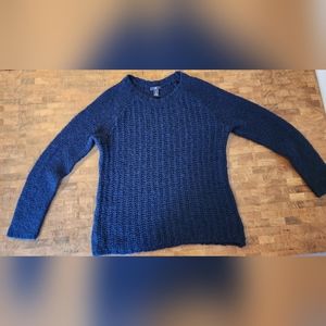 Gap Women's Size Large Navy Blue Sweater